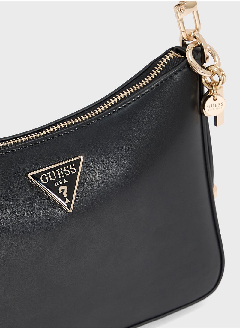 GUESS Daryna Top Zip Shoulder Bag  - Image 4