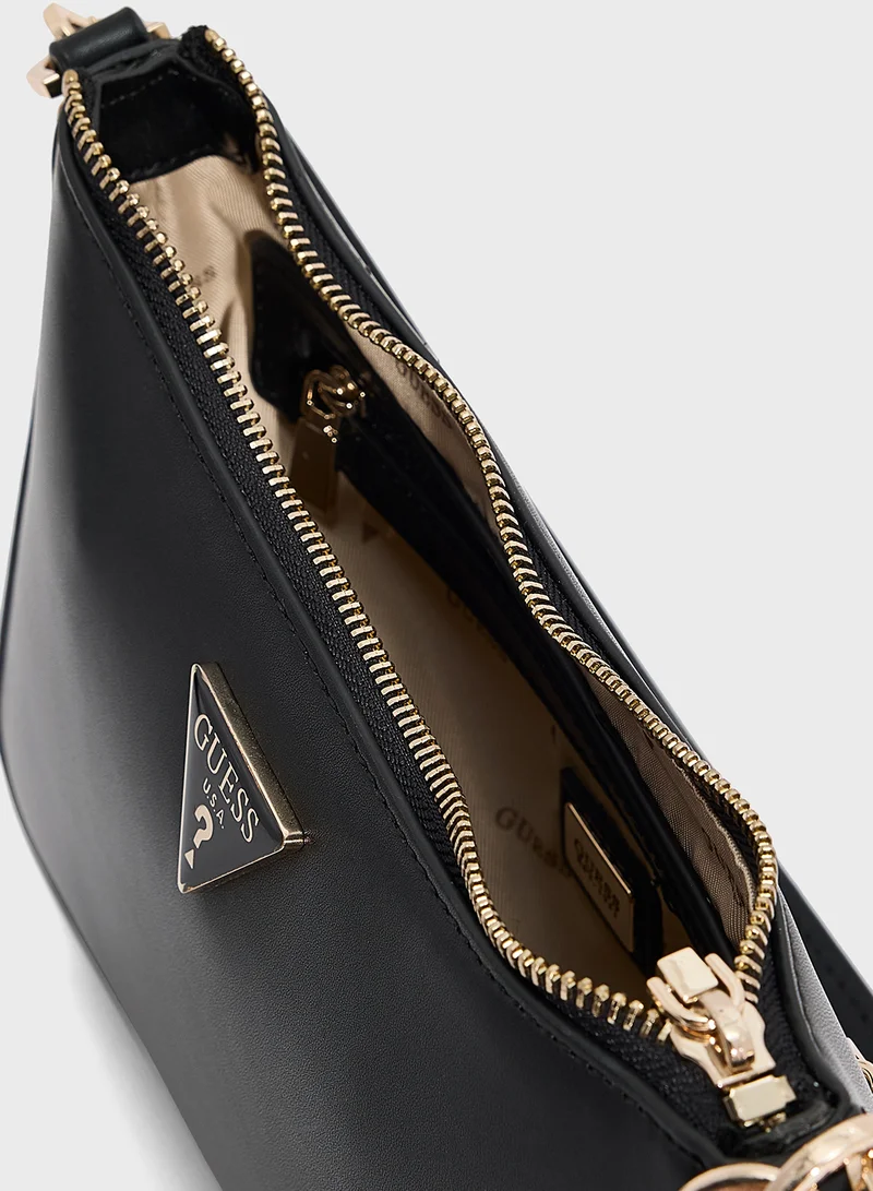 جس Daryna Top Zip Shoulder Bag