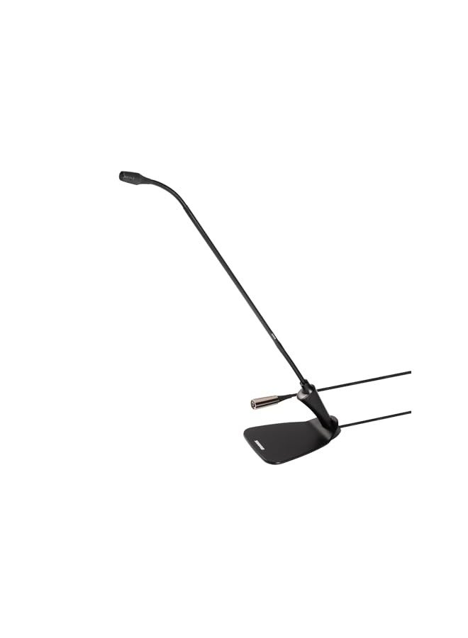 Shure CVG18D-B/C 18" Gooseneck Condenser Microphone with Integrated Desktop Base, inch