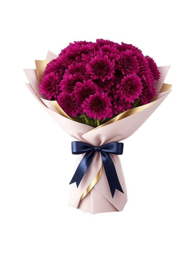 Chrysanthemum , Purple - 08 stems, Kenya