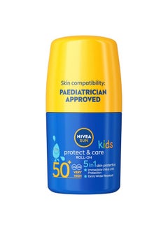 Nivea Sun Kids Roll On For Normal Skin Spf 50 50Ml Pack Of 1  - Image 1