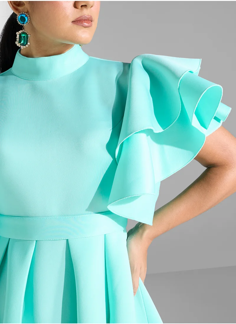 Golden Apple Midi Dress