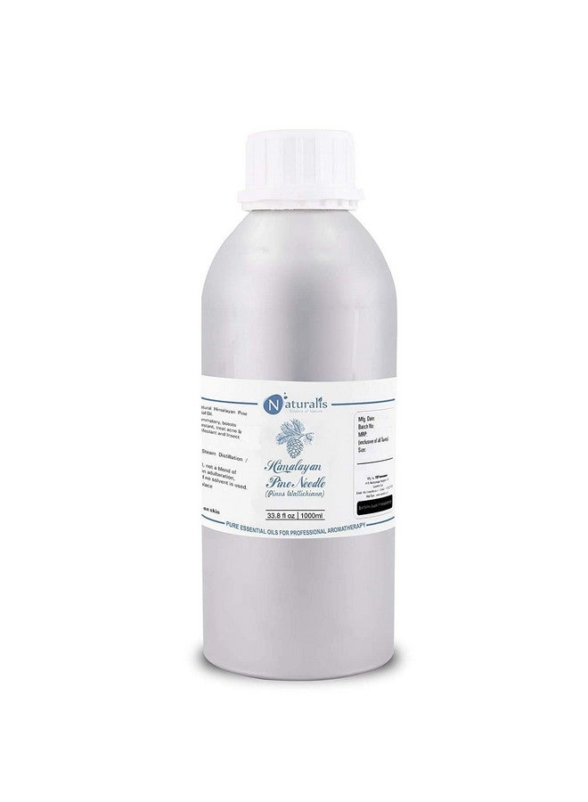 Naturalis Naturalis Essence of Nature Himalayan Pine Needle Essential Oil for Steaming, Aromatherapy and Relaxation and Diffuser - 1000ml - Image 1