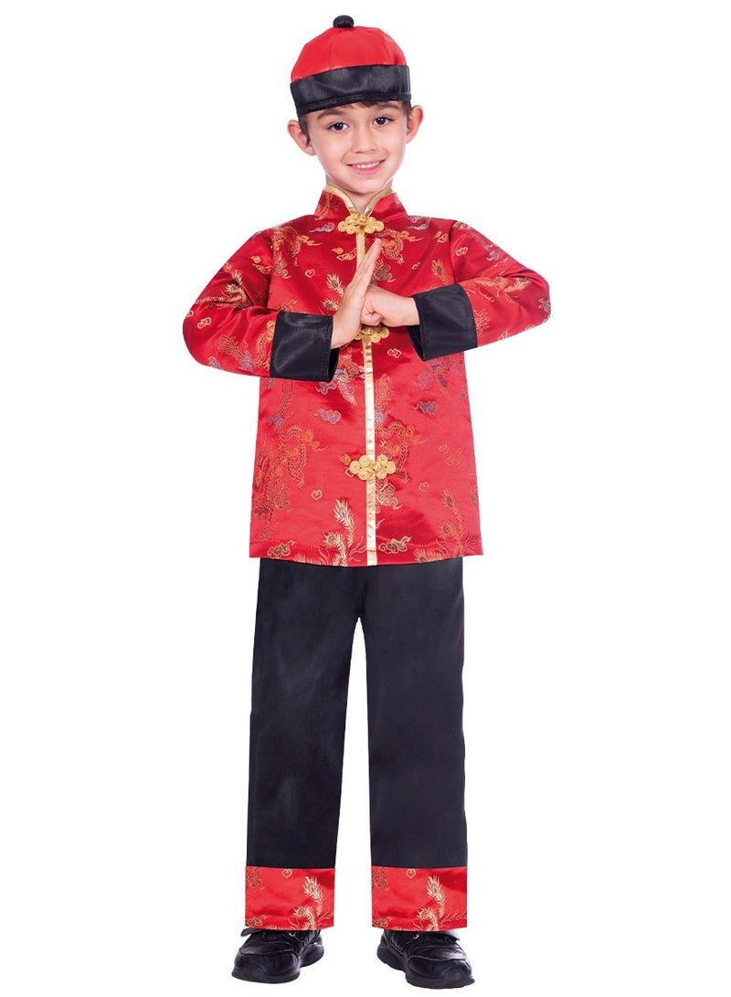 بارتي سينتر زي صيني تقليدي للأولاد للأطفال - Image 1