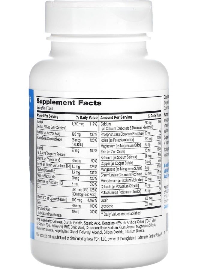 21st Century Sentry Senior Multivitamin Tablets for Men 50+ - Image 2