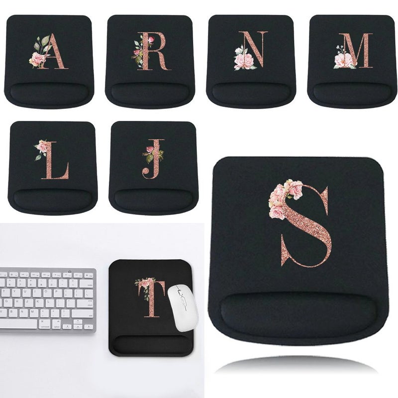 Wrist Rest Mouse Pad Comfortable Wrist Support Non Slip Soft Mouse Mat Desk Mat For Laptop Computer Style N - Image 2