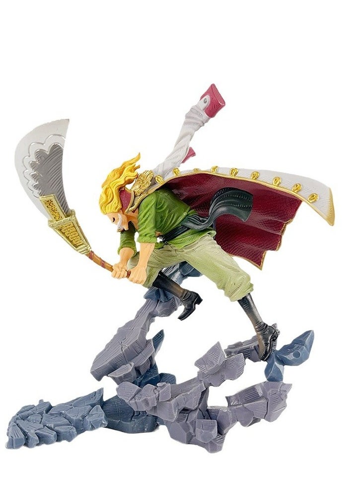 Generic - One Piece Father Whitebeard vs Roger Resonance Battle Scene Anime Figure Statue – PVC Collectible Display - Image 1