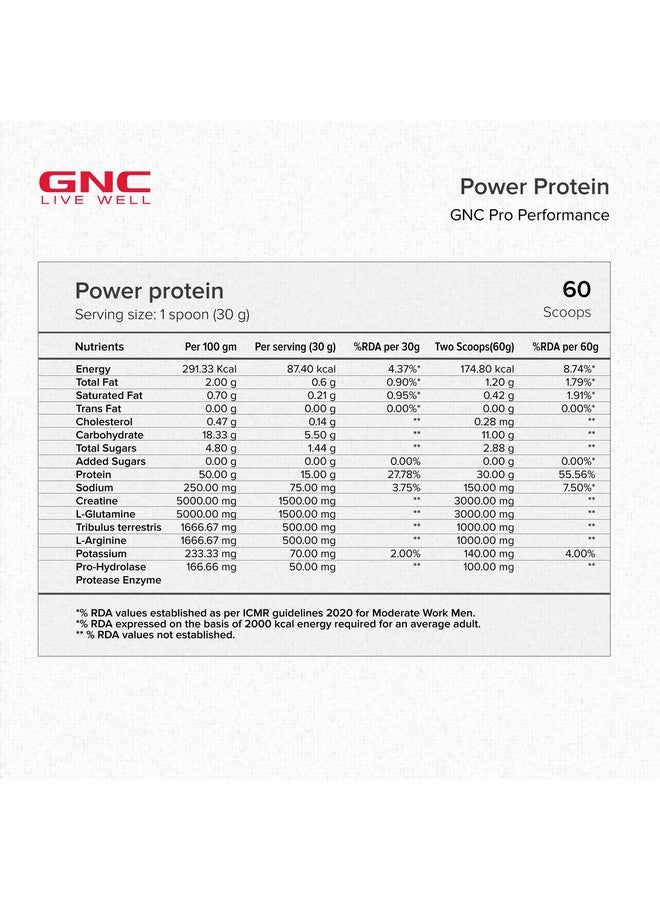 GNC برو بروتين الأداء من جي إن سي | 4 أرطال/1.81 كجم | 6 في واحد | 1500 ملغ كرياتين | بدون سكر مضاف | 2744 ملغ BCAA | معتمد من اختيار المعلومات | 30 غ بروتين | 2.2 غ L-جلوتامين | ميزات الطاقة إنزيمات لتحسين الهضم | شوكولاتة غنية مزدوجة | مصنّعة في الولايات المتحدة - Image 3