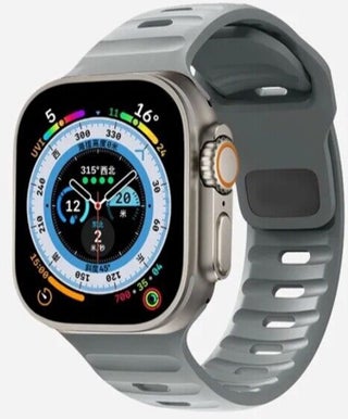 Apple Watch Gs Dt Pro T500 Ultra 2 3 4 5 6 7 8 Se Compatible 42 44 45MM Special Sport Band Strap Light Gray - pzsku/Z3BC499A12CB8CDA01C5FZ/45/_/1740623099/8f2a4cfc-26e1-4ec8-91d6-779e4d1b2407