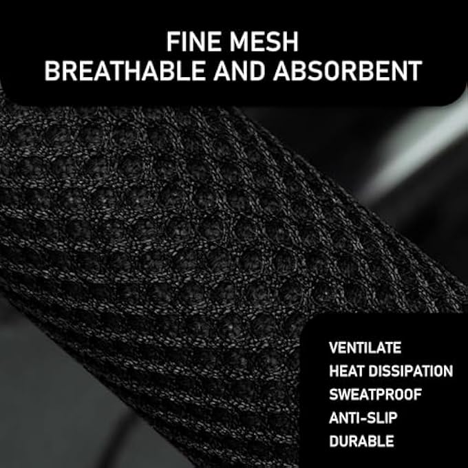 rayihni 2 PCSSet Car Gear Shift Knob Cover  Car Handbrake Cover AntiSlip Car Gear Shift Handle Handbrake Cover Gear Cover Set Universal for Most Cars - Image 4