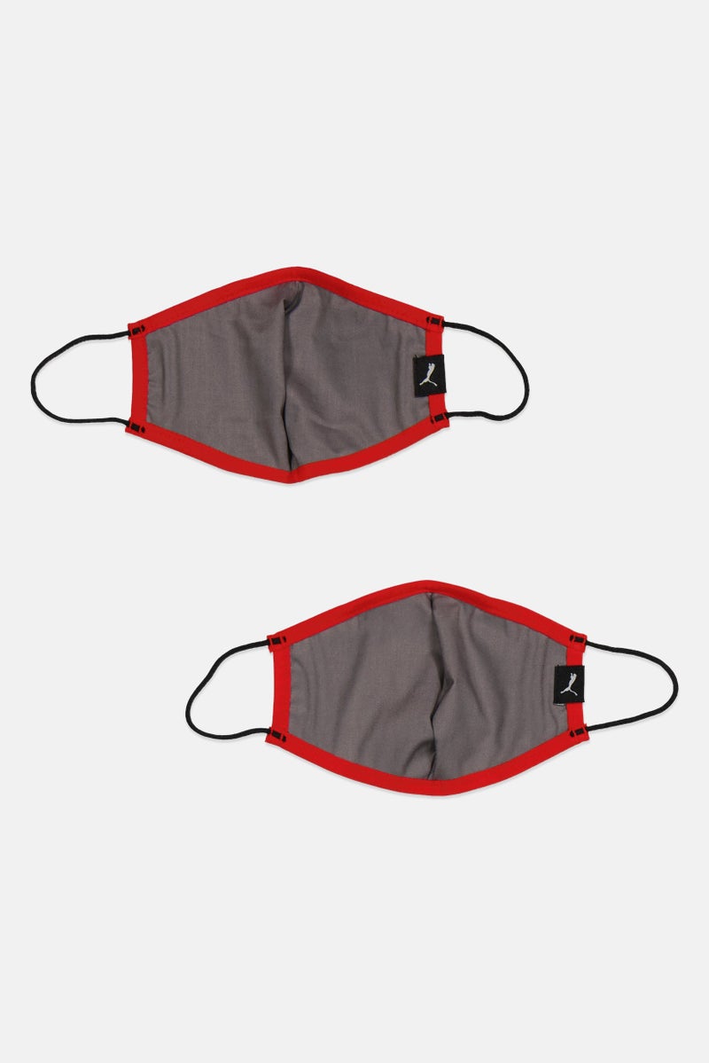 PUMA Women 2 Pc Adjustable Strap Face Mask, Multicolor - Image 3