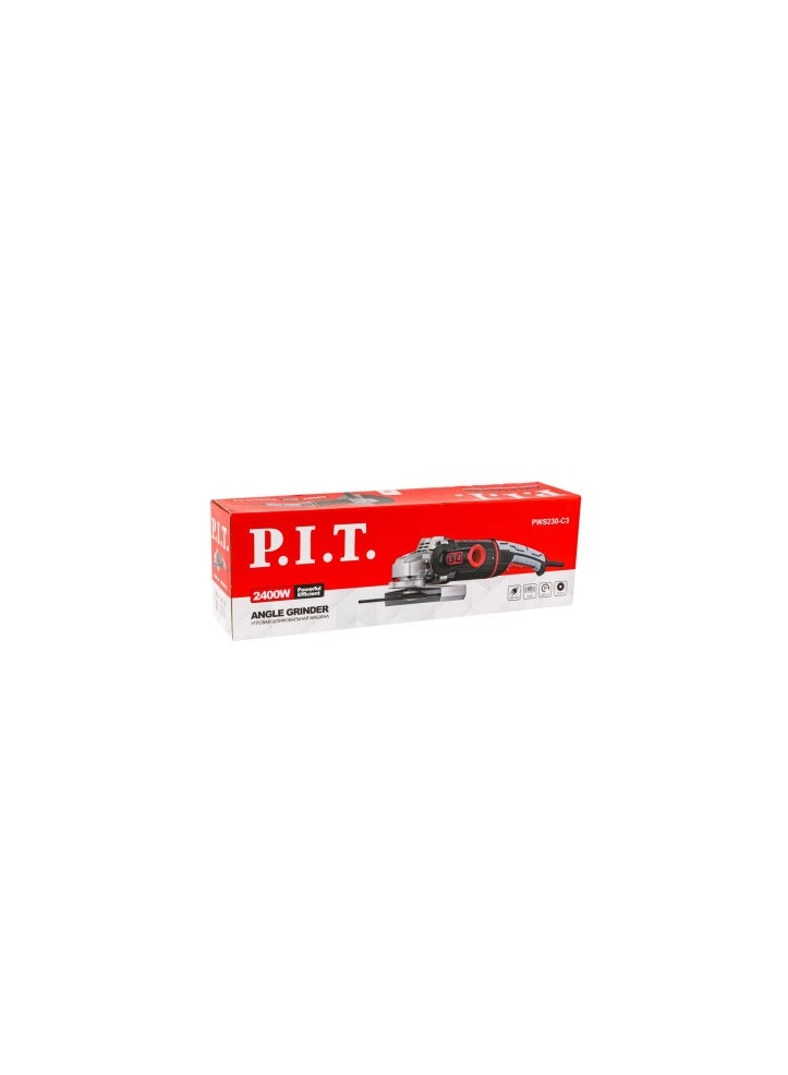 .P.I.T. صاروخ قطع وجلخ كهرباء (9)"  (230) مم (2400) وات مقبض متحرك (3) اتجاهات / PWS230-C3  - Image 2