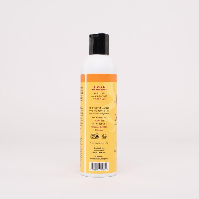 Jessicurl, Aloeba Daily Conditioner for Curly Hair, Citrus Lavender, 8 Fl oz. Leave in Conditioner and Hair Detangler for Fine Hair - Image 4