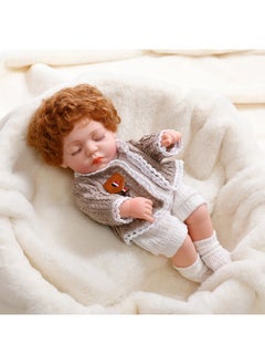 xozgdovg Reborn Baby Doll 30cm - Realistic Sleeping Doll - Perfect Bath and Dress-Up Toy 