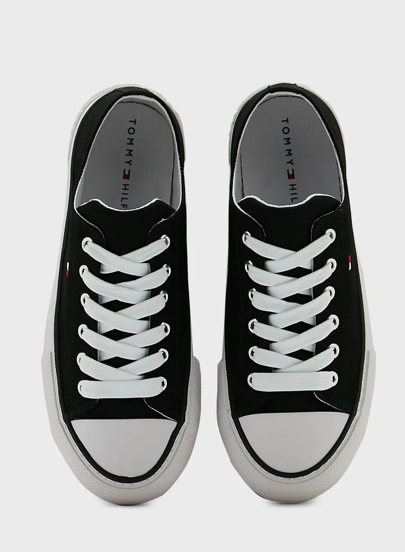 TOMMY HILFIGER Kids Lace Up Sneakers