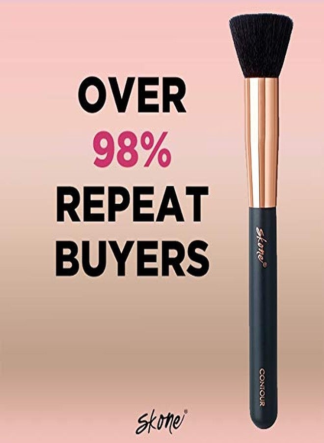 Skone Contour Brush - Easily Achieve Professional Flawless Sculptured And Defined Results Top Makeup Artists' Are Raving About Skone's Quality Brushes - Image 3
