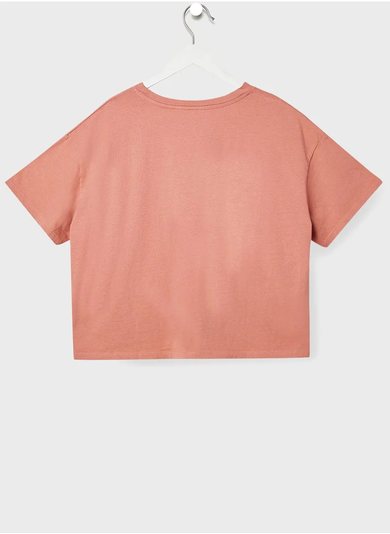 MANGO Youth Oversized T-Shirt