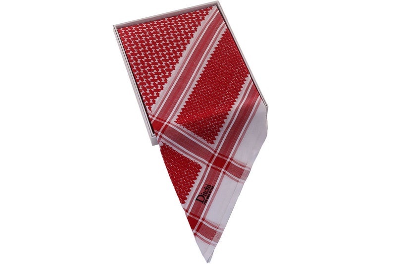 Dicci Classic red Dichi shemagh - Image 1