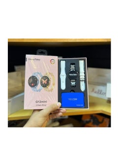 Haino Teko The Haino Teko G12 Mini Smart Watch for Women is the perfect accessory for women with advanced technology and stylish design, Silver Color Water Resistant  - Image 4