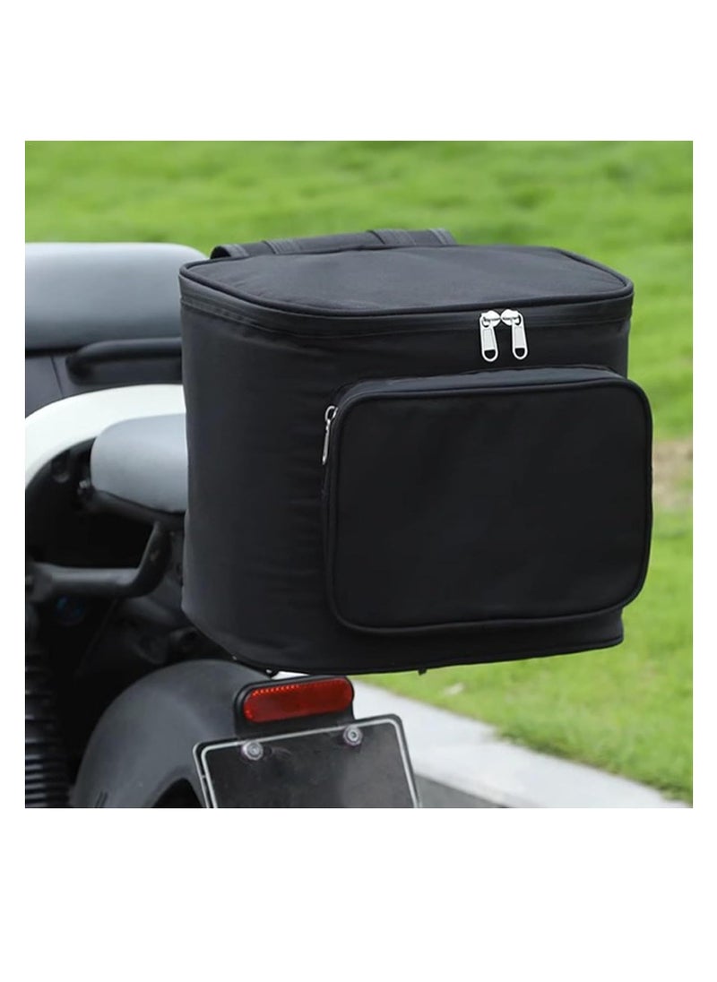 Generic - Motorcycle Backrest Travel Bag, Waterproof Motorcycle Storage With Pocket - Image 1