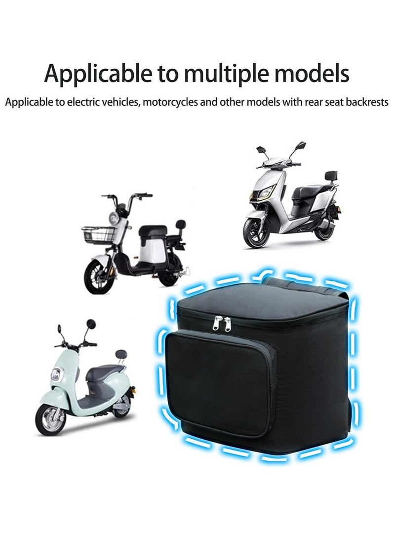 Generic - Motorcycle Backrest Travel Bag, Waterproof Motorcycle Storage With Pocket - Image 1