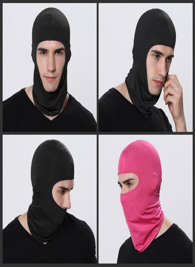 Pukavt Balaclava Face Mask, Ski Mask for Men Women, UV Protection Windproof Scarf for Motorcycle Snowboard Cycling Pink - Image 2