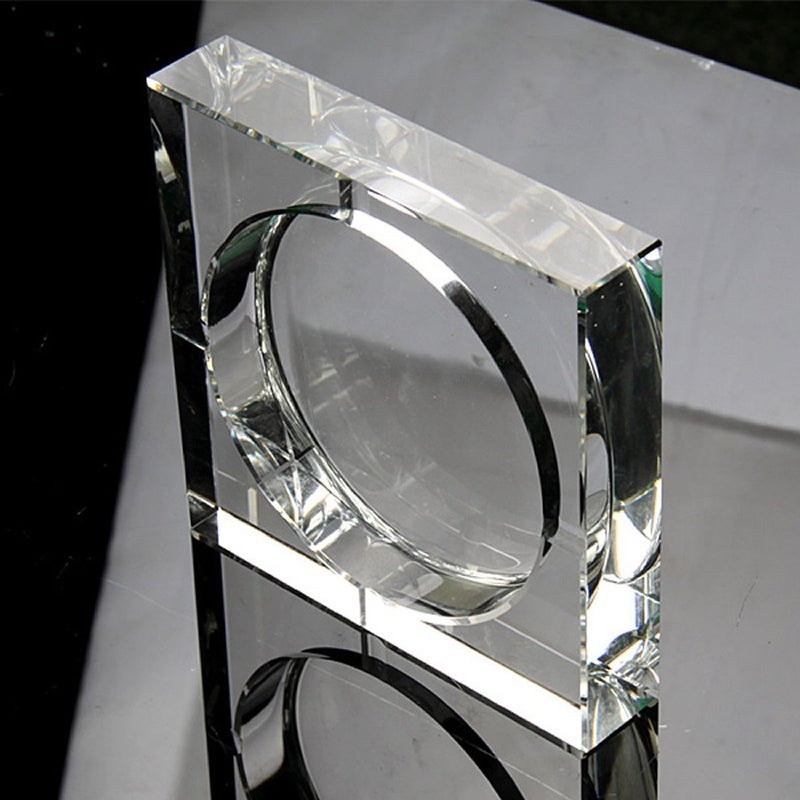 Amlong Crystal Large Square Crystal Ashtray with Gift Box, 6 x 6 inch (150mm X150mm), Clear - Image 3