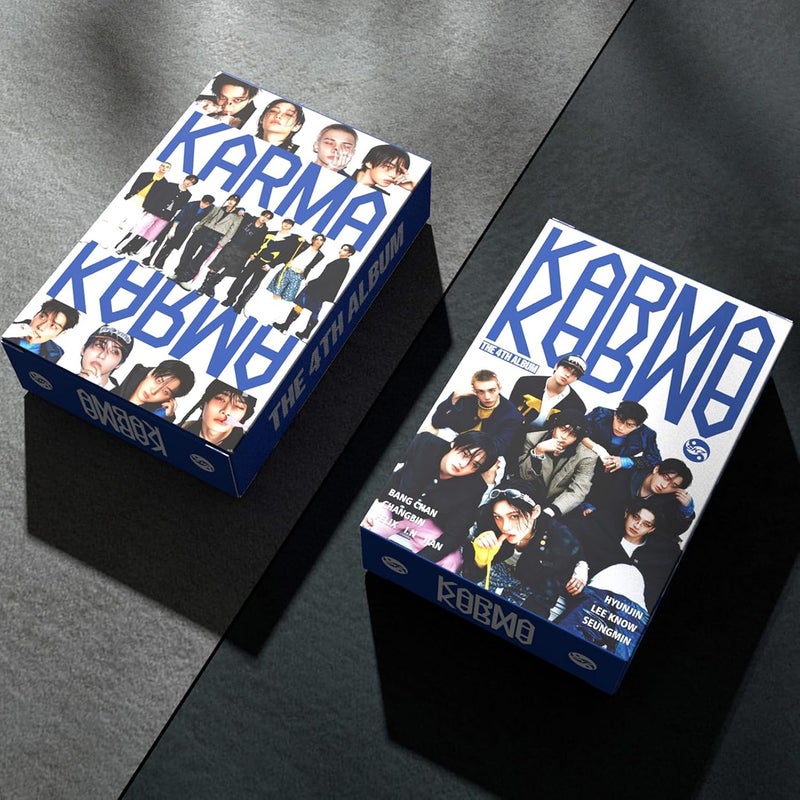 KPOPBTS Stray Kids Karma Photocards 55 PCS Kpop Lomo Card Set, Gift Merch for SKZ Boys and Girls - Image 3