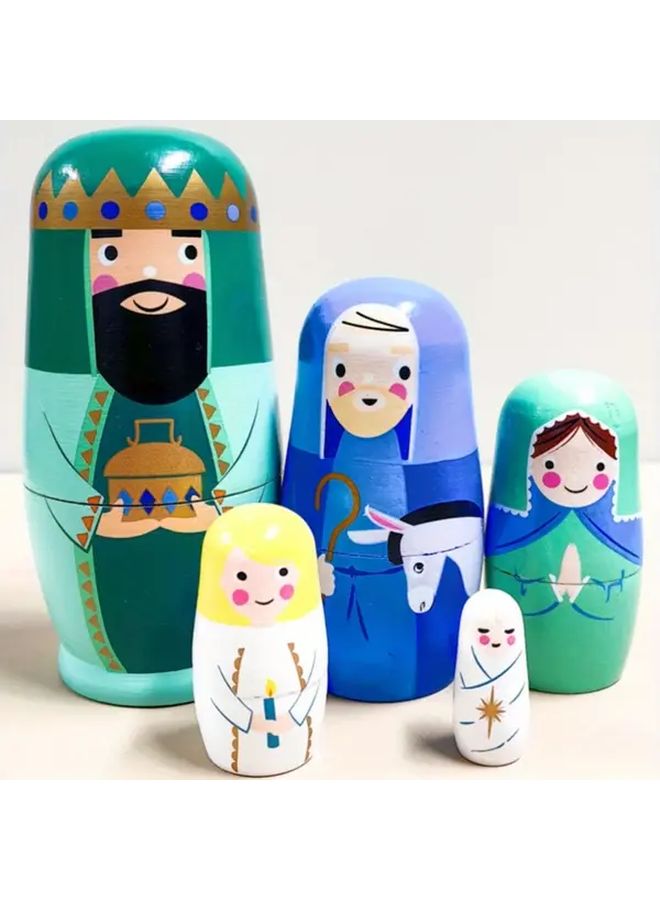 Variant 28 Handmade Nesting Doll Stacking Toy Christmas Halloween Gift - Image 2