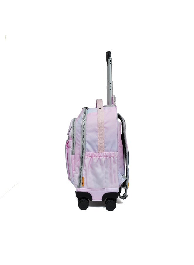 CATERPILLAR CAT GearGlide 4-Wheeled Rolling Backpack in Pink Blush - Image 4