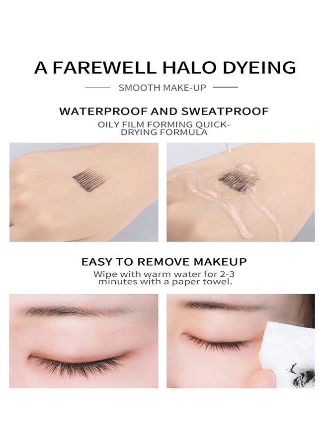 فايبلي ماسكارا الماس، رموش مقاومة للماء، تمديد وتجعيد طويل، تدوم طويلاً، تكثيف كثيف، مضادة لبقع الطمس وتطويل الرموش بشكل كثيف - Image 5