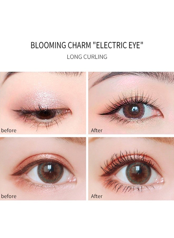 فايبلي ماسكارا الماس، رموش مقاومة للماء، تمديد وتجعيد طويل، تدوم طويلاً، تكثيف كثيف، مضادة لبقع الطمس وتطويل الرموش بشكل كثيف - Image 4