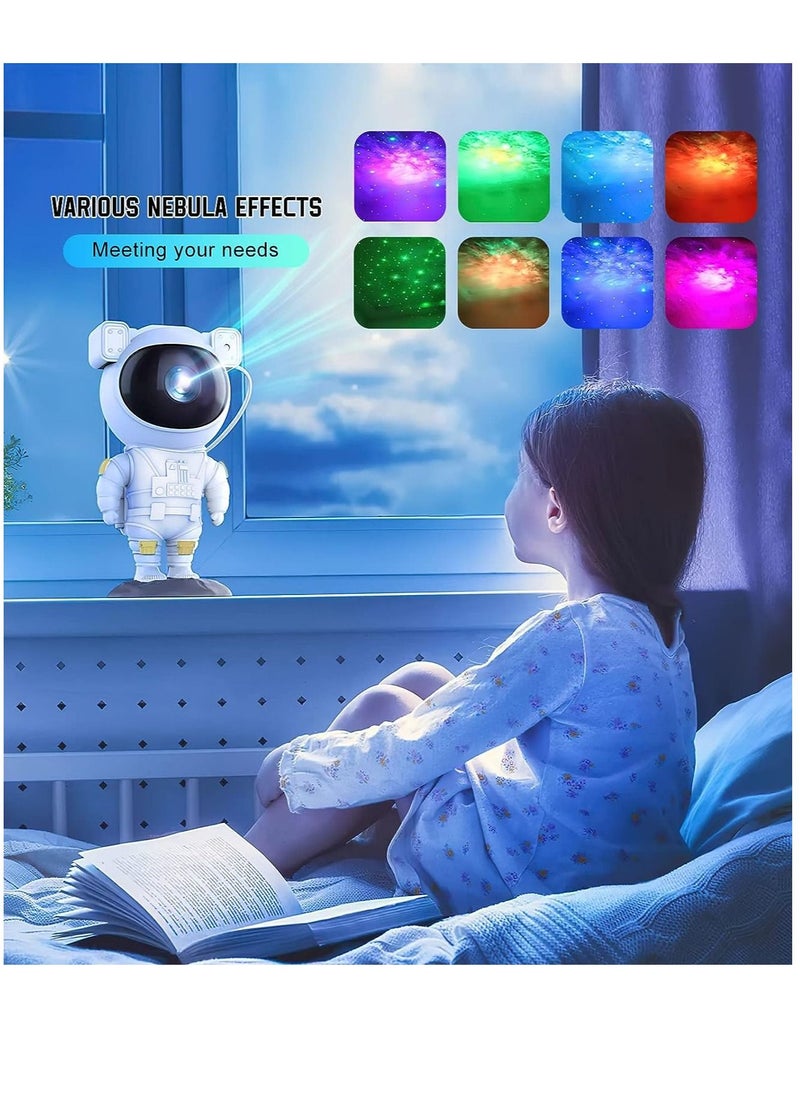 Gonice - tar Projector Galaxy Night Light - Astronaut Space Projector, Starry Nebula Ceiling LED Lamp with Timer and Remote - Image 1