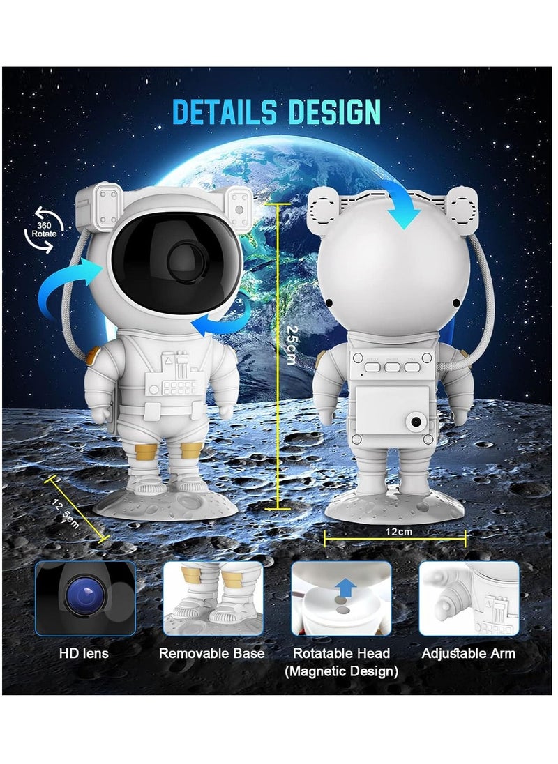 Gonice - tar Projector Galaxy Night Light - Astronaut Space Projector, Starry Nebula Ceiling LED Lamp with Timer and Remote - Image 1