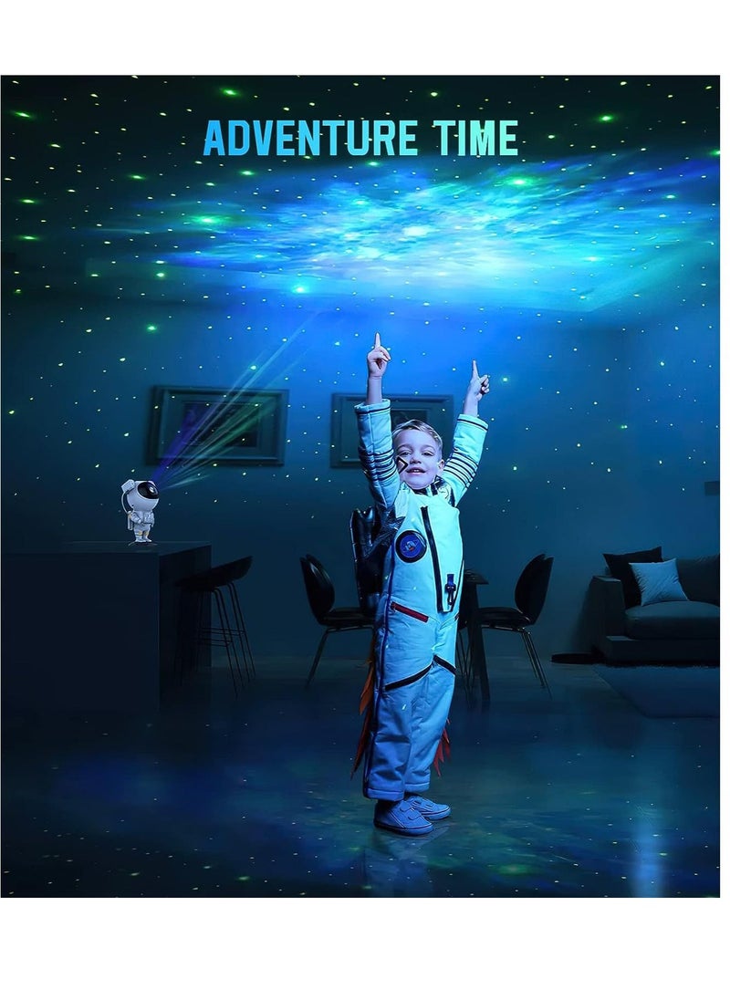 Gonice - tar Projector Galaxy Night Light - Astronaut Space Projector, Starry Nebula Ceiling LED Lamp with Timer and Remote - Image 1