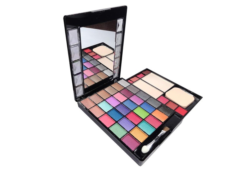T.Y.A GOOD CHOICE INDIA Makeup Kit, 32 Eyeshadow, 3 Blusher, 2 Compact, 9 Lip Color, (6145), 30g - Image 2