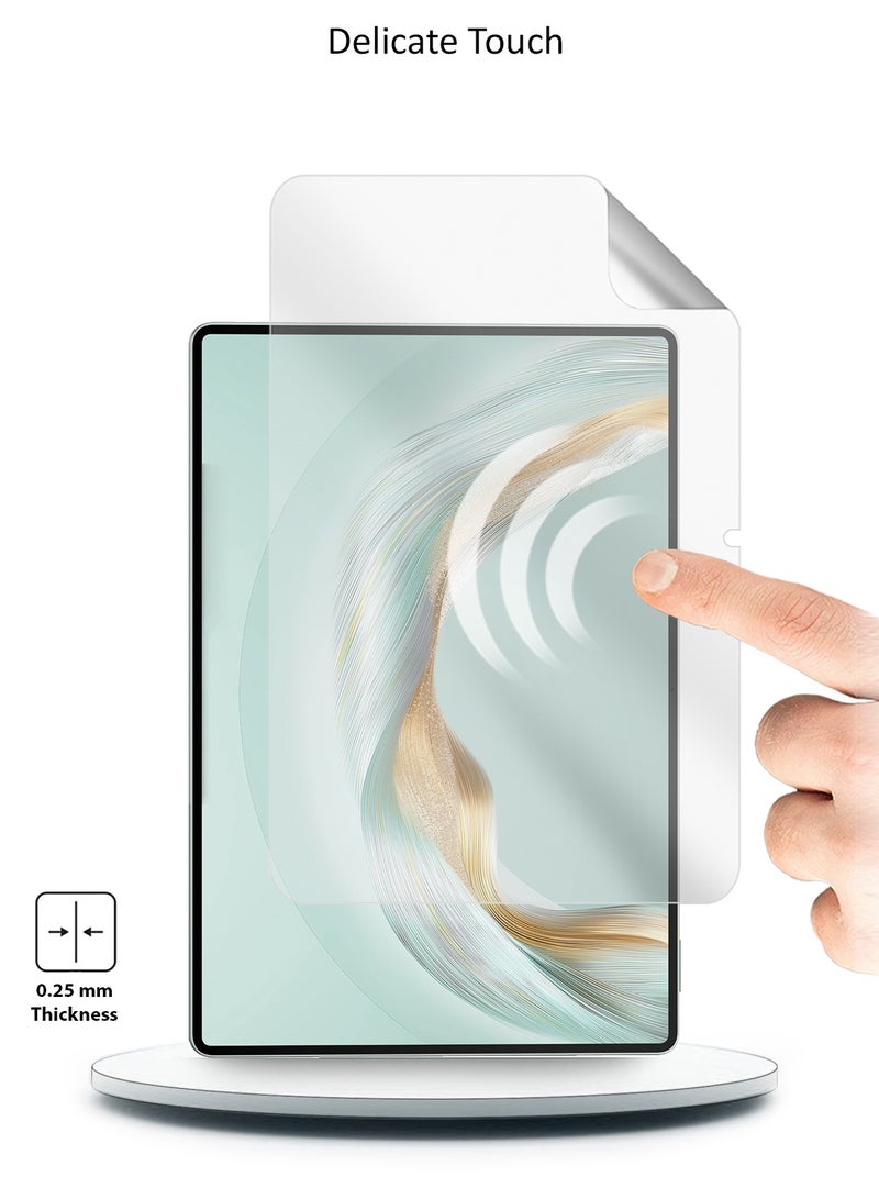دبليو تيك واوي ميت باد برو 12.2 2025 (12.2 بوصة) واقي شاشة رقيق ومرن من فيلم هيدروجيل النقي من ويتيك (TSHFMN) - شفاف - Image 4