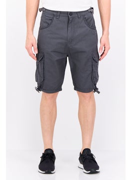 Men Plain Cargo Shorts, Charcoal - pzsku/Z3BC5E4F29861E101FD57Z/45/_/1738678493/00b45133-7a27-4a71-950d-ba304b20a8ab