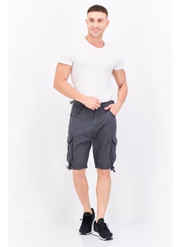 Men Plain Cargo Shorts, Charcoal - pzsku/Z3BC5E4F29861E101FD57Z/45/_/1738678494/aa184cb3-8e2e-4c41-acee-2e86ab64ca3b