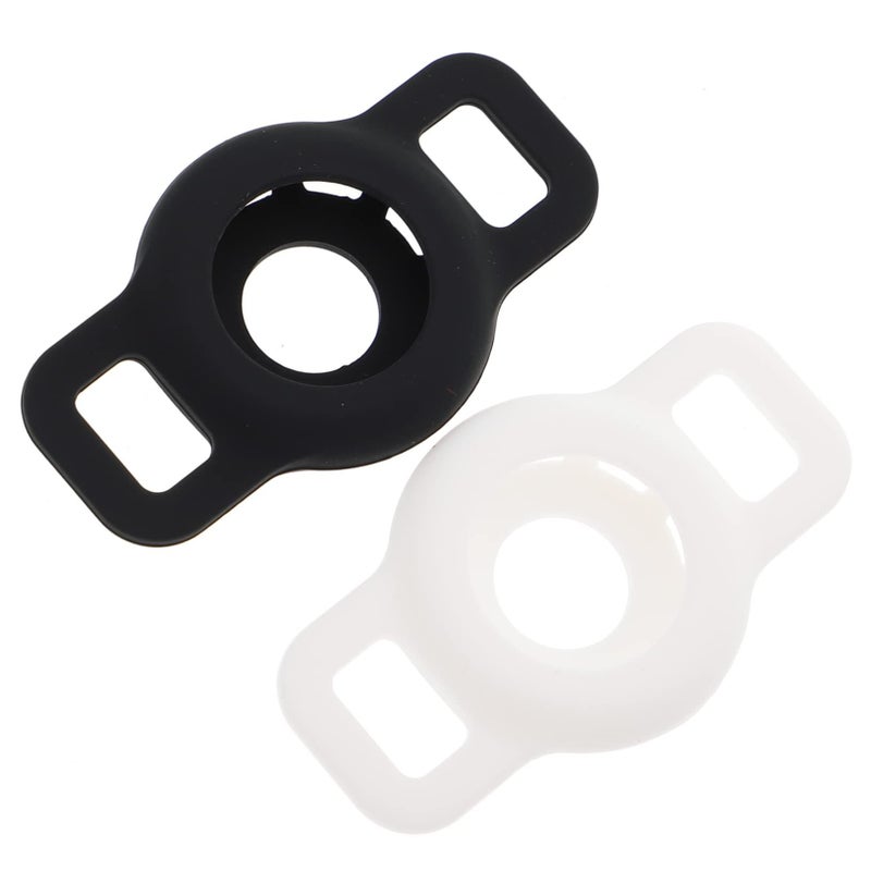 Protective Pet Collar Tracer Cover 2pcs Assorted Color 6.2X3.6X1CM - Image 2