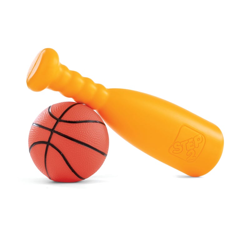 Step2 Sports-Tastic Activity Center, Toddler Sports Playset, Indoor/Outdoor Slide, Play Gym Includes Bat & Balls, Made of Durable Plastic, For Toddlers 1+ Years Old - Image 5