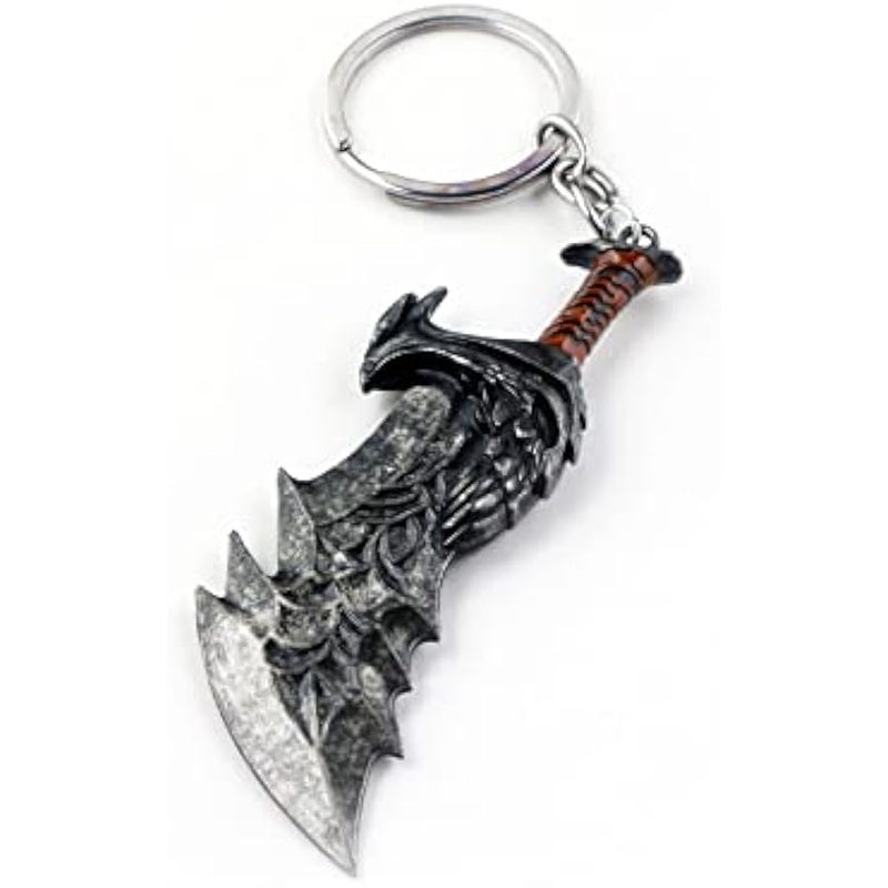 SONGCHANGJEWELRY Game God of War Keychains - Kratos Blades of Chaos Cosplay Metal Keychain - Blades of Chaos Gifts Men Teens - Image 1