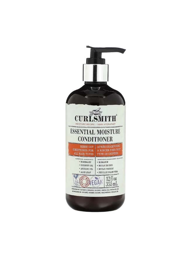 CURLSMITH Essential Moisture Conditioner For All Hair Types 12 fl oz 355 ml - Image 1