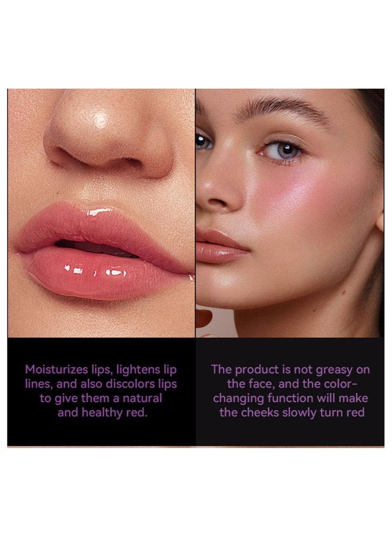 DEROL Transparent Planet Lips And Blush Glassy Multi Balm  - Image 2