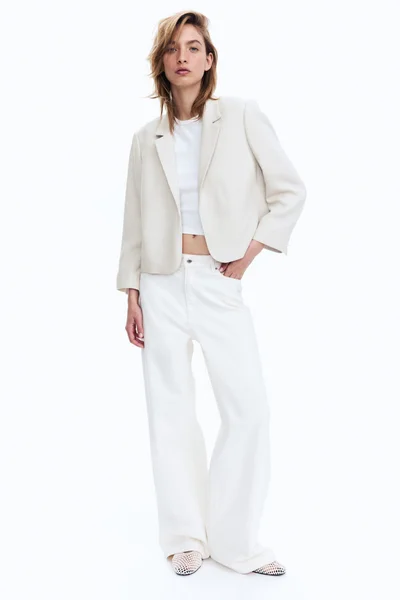 H&M Slit-cuff blazer