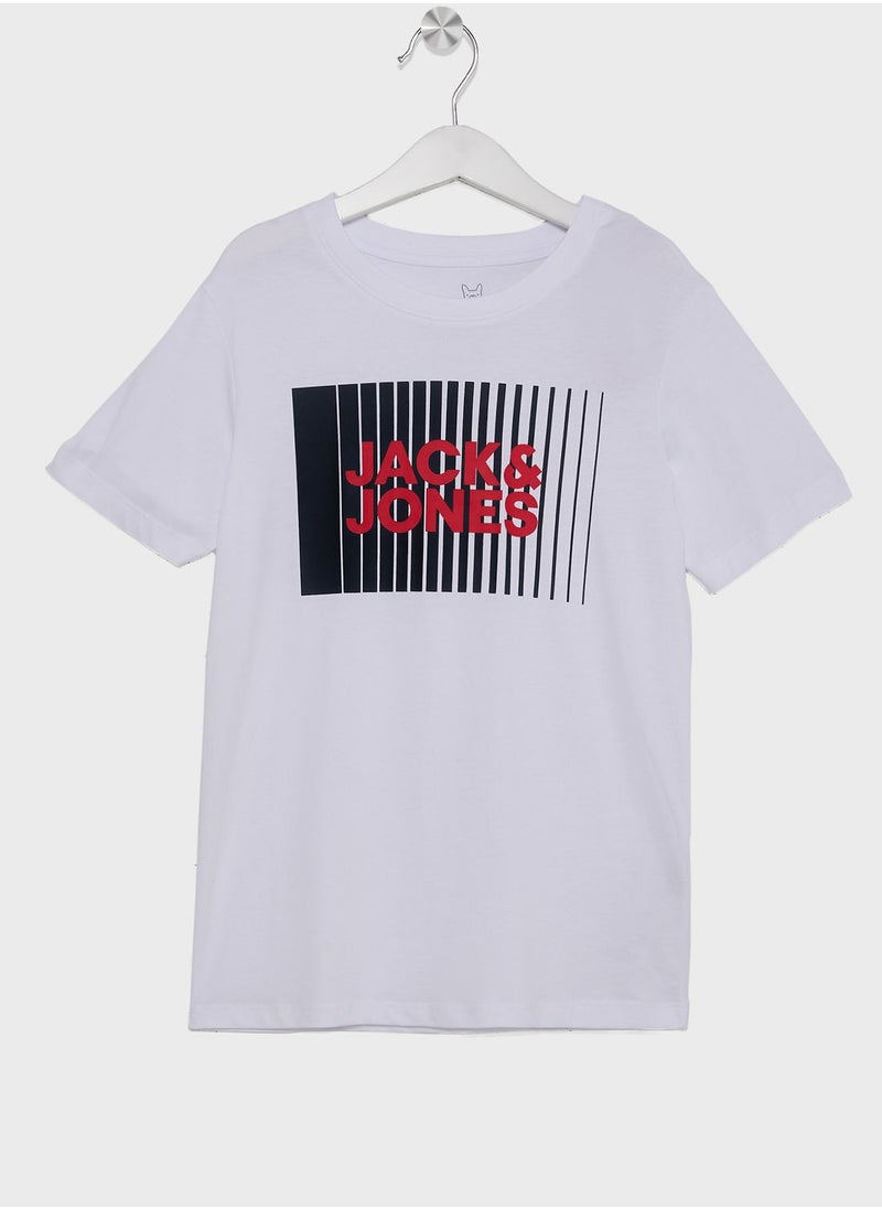 Jack & Jones Junior - Youth Logo T-Shirt - Image 1