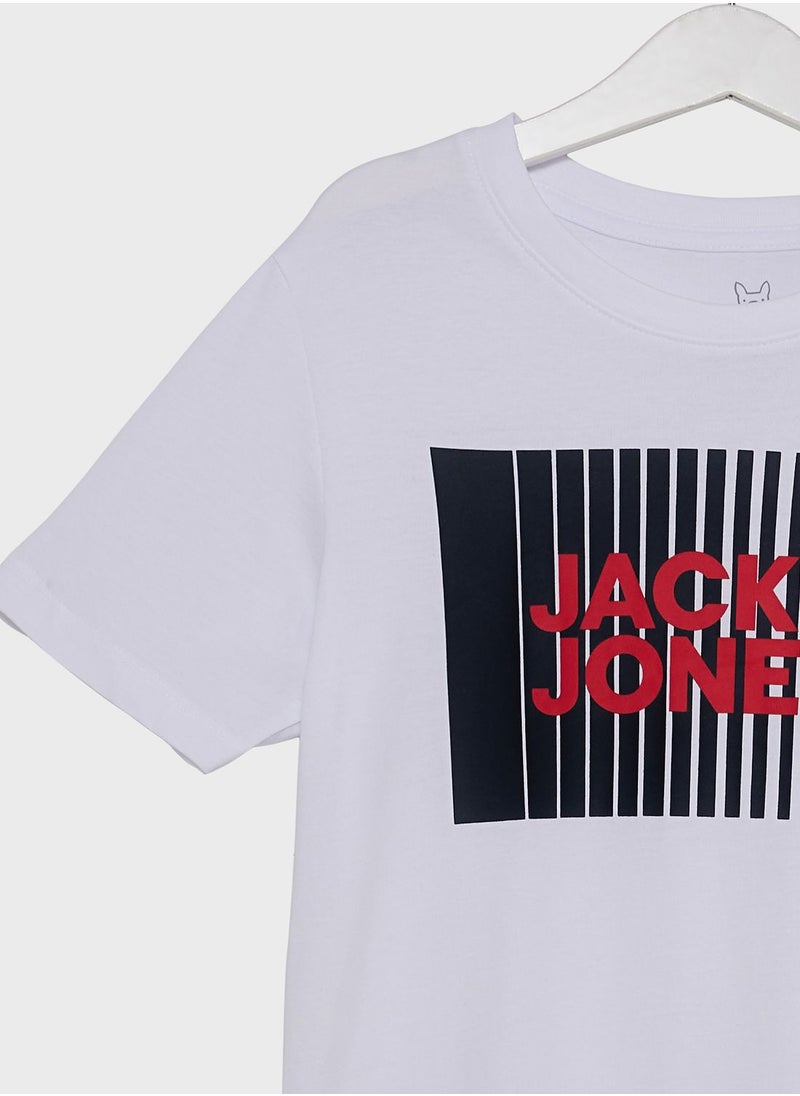 Jack & Jones Junior - Youth Logo T-Shirt - Image 1
