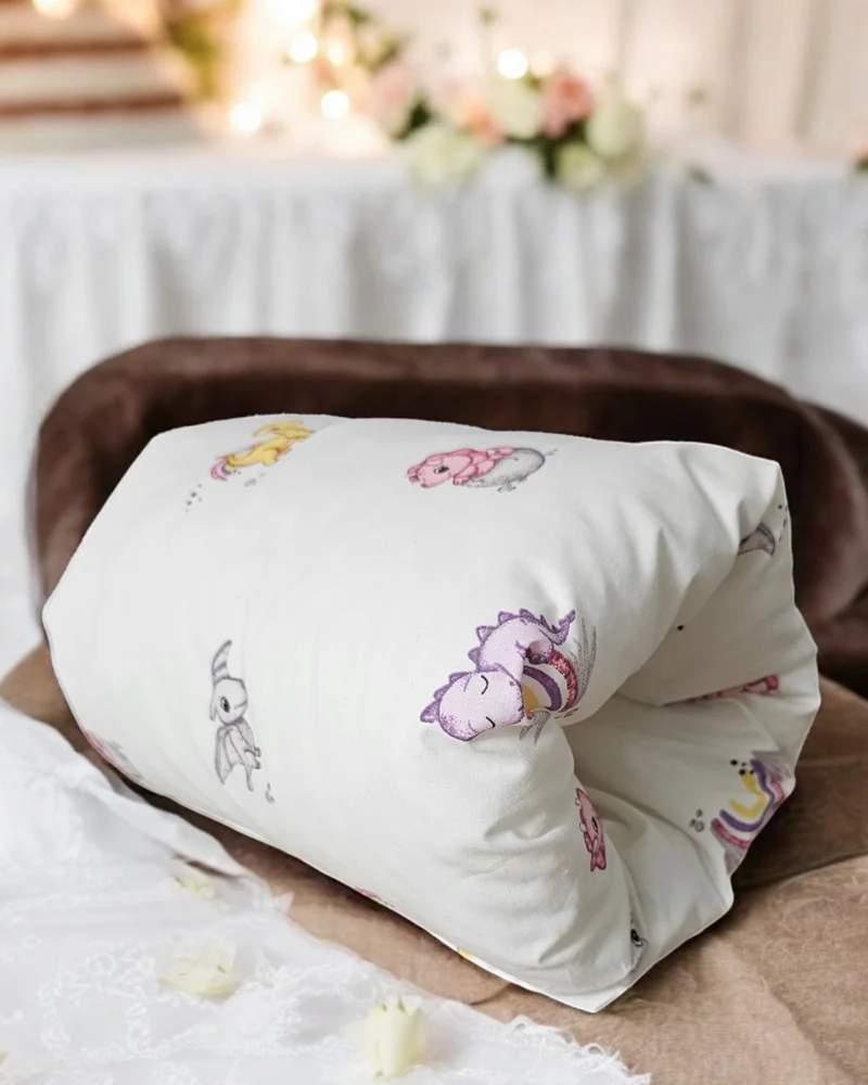 Beybinest Practical Breastfeeding Support Arm Pillow Cute Dinosaurs Breastfeeding Pillow