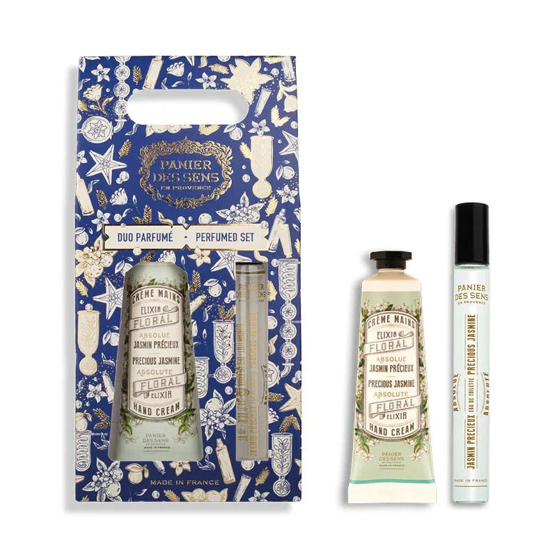 PANIER DES SENS Xmas Duo Hand Cream + Edt Jasmine  30Ml + 10Ml