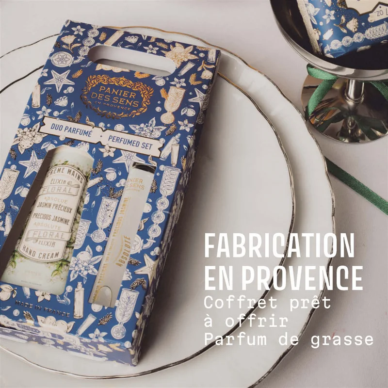 PANIER DES SENS Xmas Duo Hand Cream + Edt Jasmine  30Ml + 10Ml